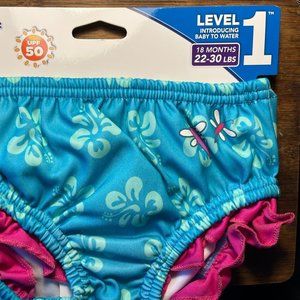 SwimSchool Reusable Swim Diaper cover with Elastic